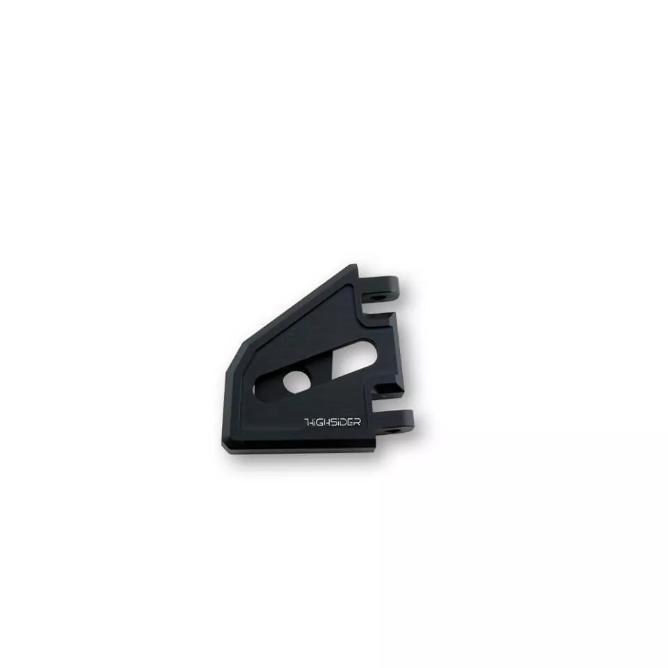HIGHSIDER CNC Alu Lampenhalter Set EXTEND für Ø 35-37 mm, längenverstellbar, Schwarz