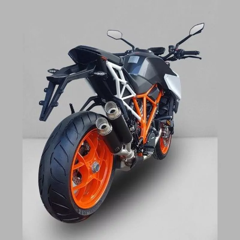 Bodis GPX 2 schwarz Endschalldämpfer KTM Super Duke 1290 R 2017-2019