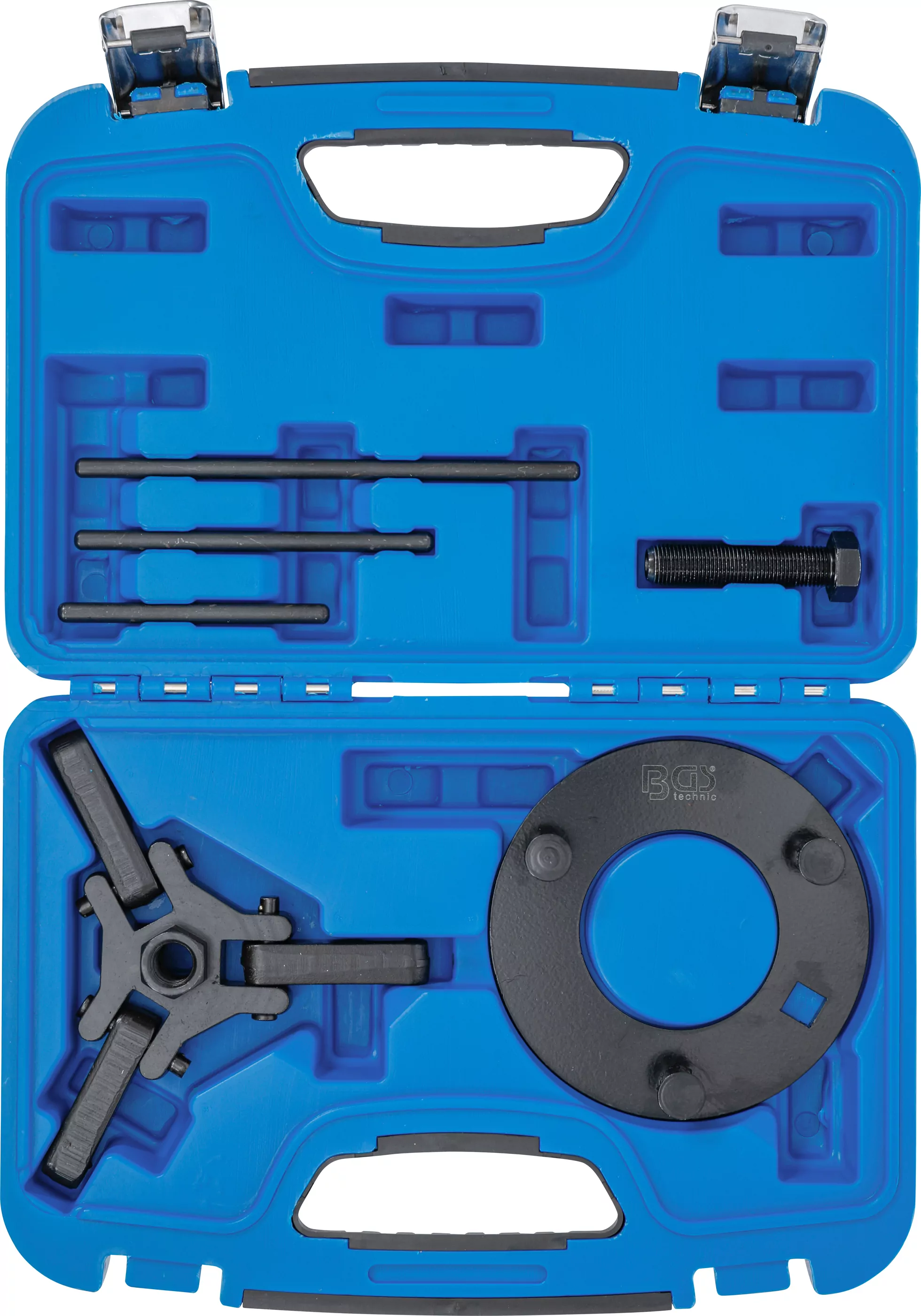 Riemenscheiben-Abzieher & Montage-Satz | für GM, Chrysler, Ford, Mitsubishi | 6-tlg.