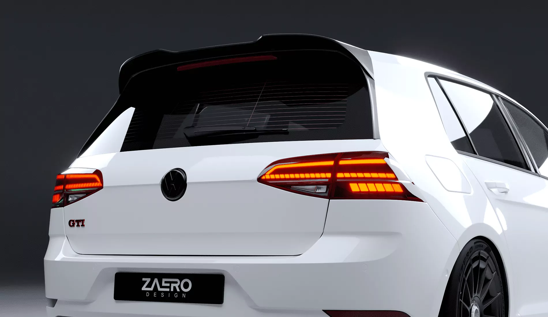 EVO-1 Heckspoiler für VW Golf 7 (Vorfacelift & Facelift)