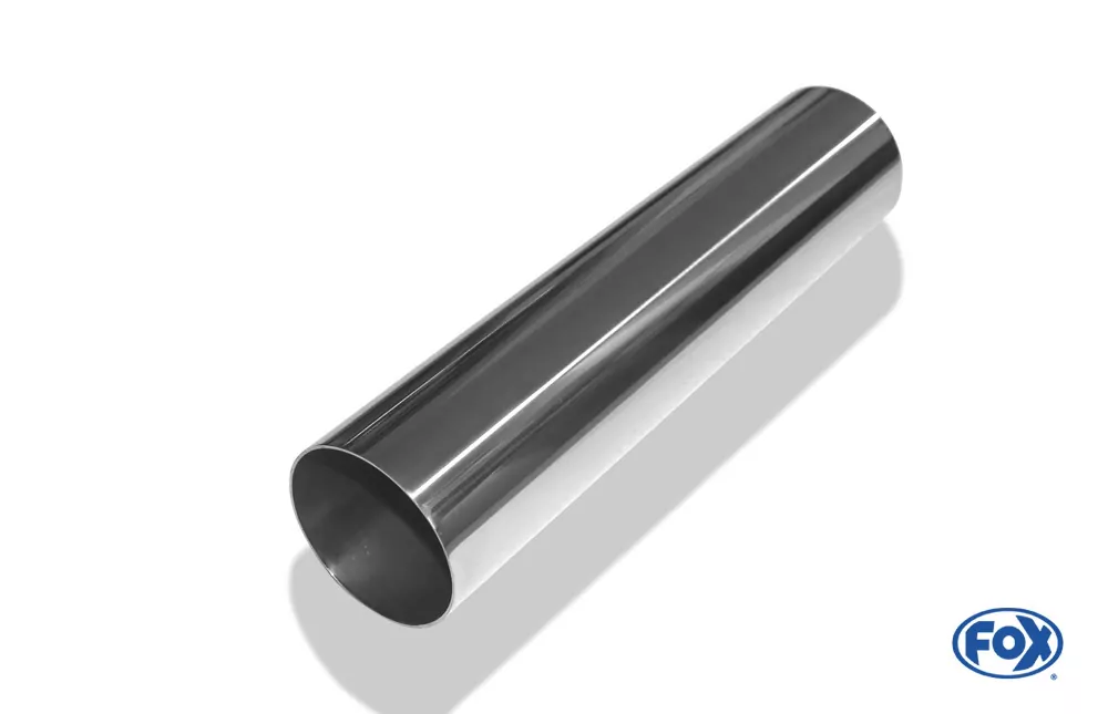 Anschweißendrohr Typ 10  Ø 70 mm / Länge: 300 mm  - rund / uneingerollt / gerade / ohne Absorber