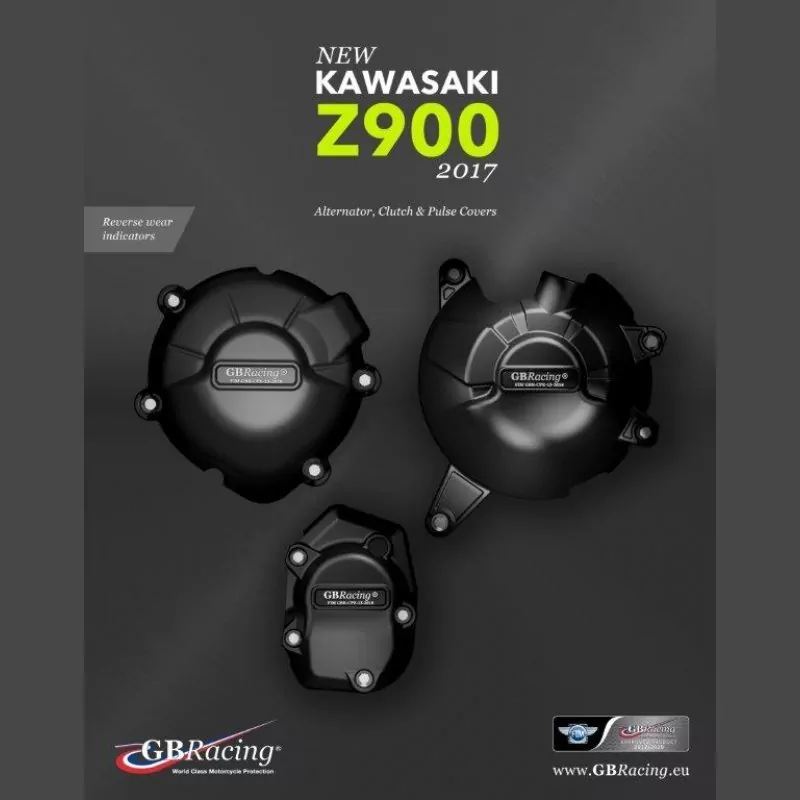 GB Racing Motor Protektor Set Kawasaki Z 900 2017-