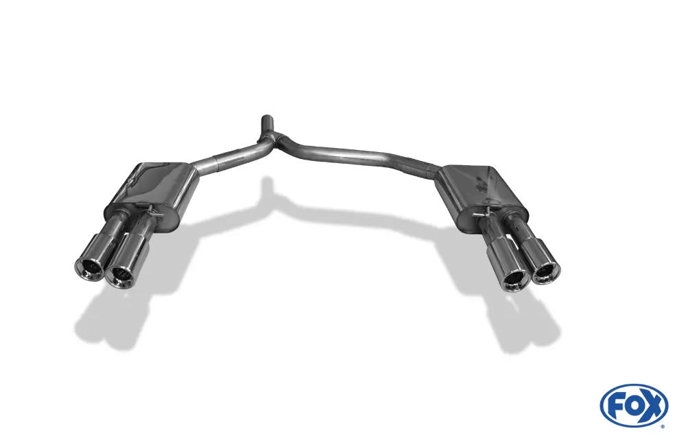 Audi A6 4G - 2,0l TDI  Endschalldämpfer rechts/links zweiflutig - 2x90 Typ 13 rechts/links
