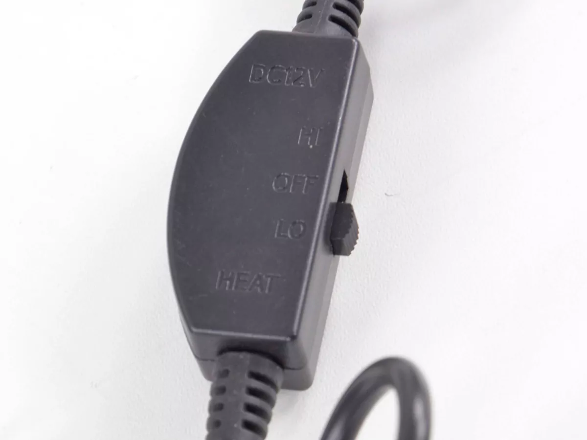 Sitzauflage mit Sitzheizung schwarz