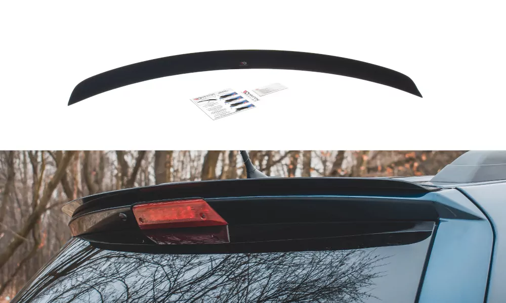 Spoiler CAP Passend Für Passend Für Fiat Freemont Schwarz Hochglanz Schwarz Hochglanz