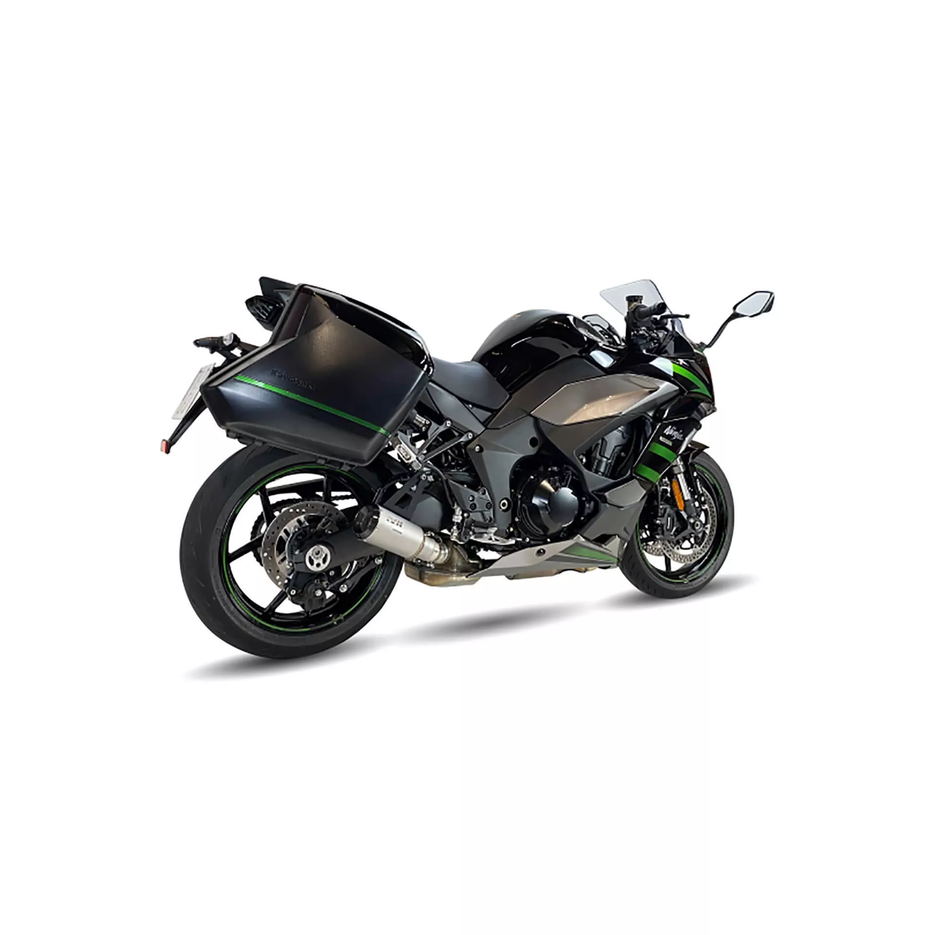 IXIL RC Silencer Stainless Steel / Carbon - Kawasaki Ninja 1000 SX - CK7294RC