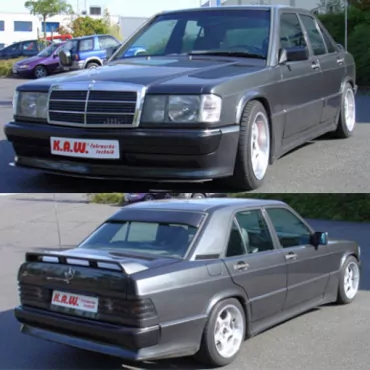K.A.W. PlusKit Sportfahrwerk für Mercedes 190 (W201) ab 10/1982 bis 08/1993