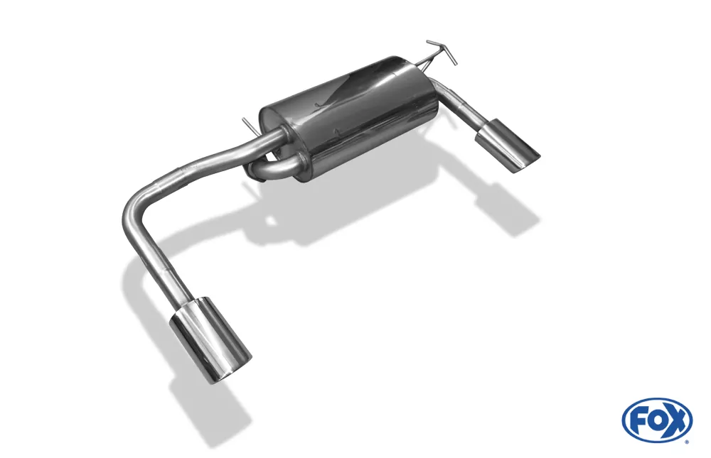 Mitsubishi Outlander 4WD  Endschalldämpfer Ausgang rechts/links - 115x85 Typ 33 rechts/links