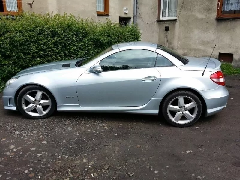 Seitenschweller Passend Für Passend Für MERCEDES SLK R171 (SLK R172 AMG LOOK) ABS Kunststoff
