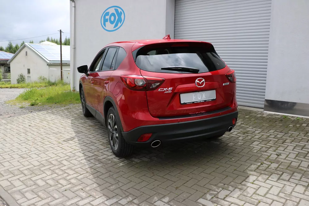 Mazda CX5 - KE/ GH  Endschalldämpfer quer rechts/links - 115x85 Typ 38 rechts/links