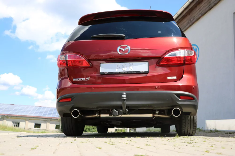 Mazda 5 - CW  Endschalldämpfer quer Ausgang rechts/links - 1x80 Typ 16 rechts/links