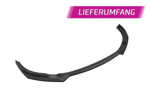 Cup-Spoilerlippe mit ABE für Audi e-tron GT CSL707 Schwarz Strukturiert