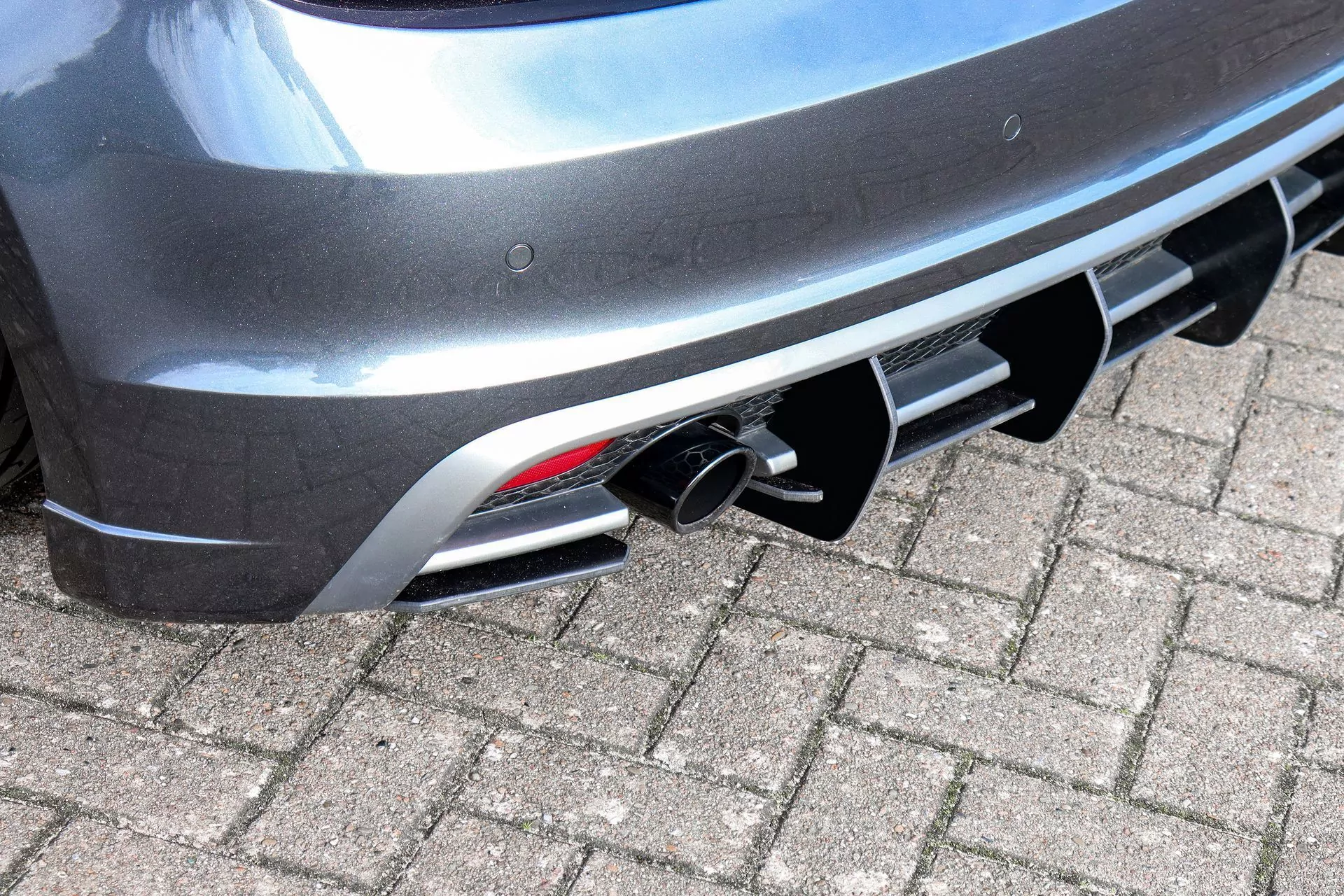 Racing Heckansatz Diffusor für Audi A1 8X mit S-Line Bj.2010-2014