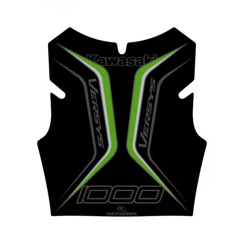 Motografix Kawasaki Versys 1000 SX 3D Gel Tank Pad Protector TK024G