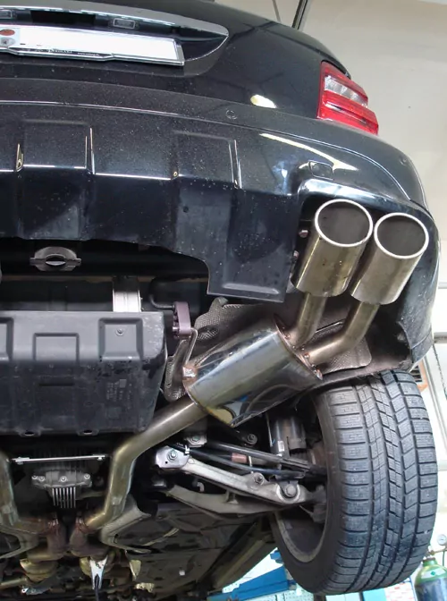 Mercedes M-Klasse ML63 - W164  Endschalldämpfer rechts/links - 2x115x85 Typ 44 rechts/links