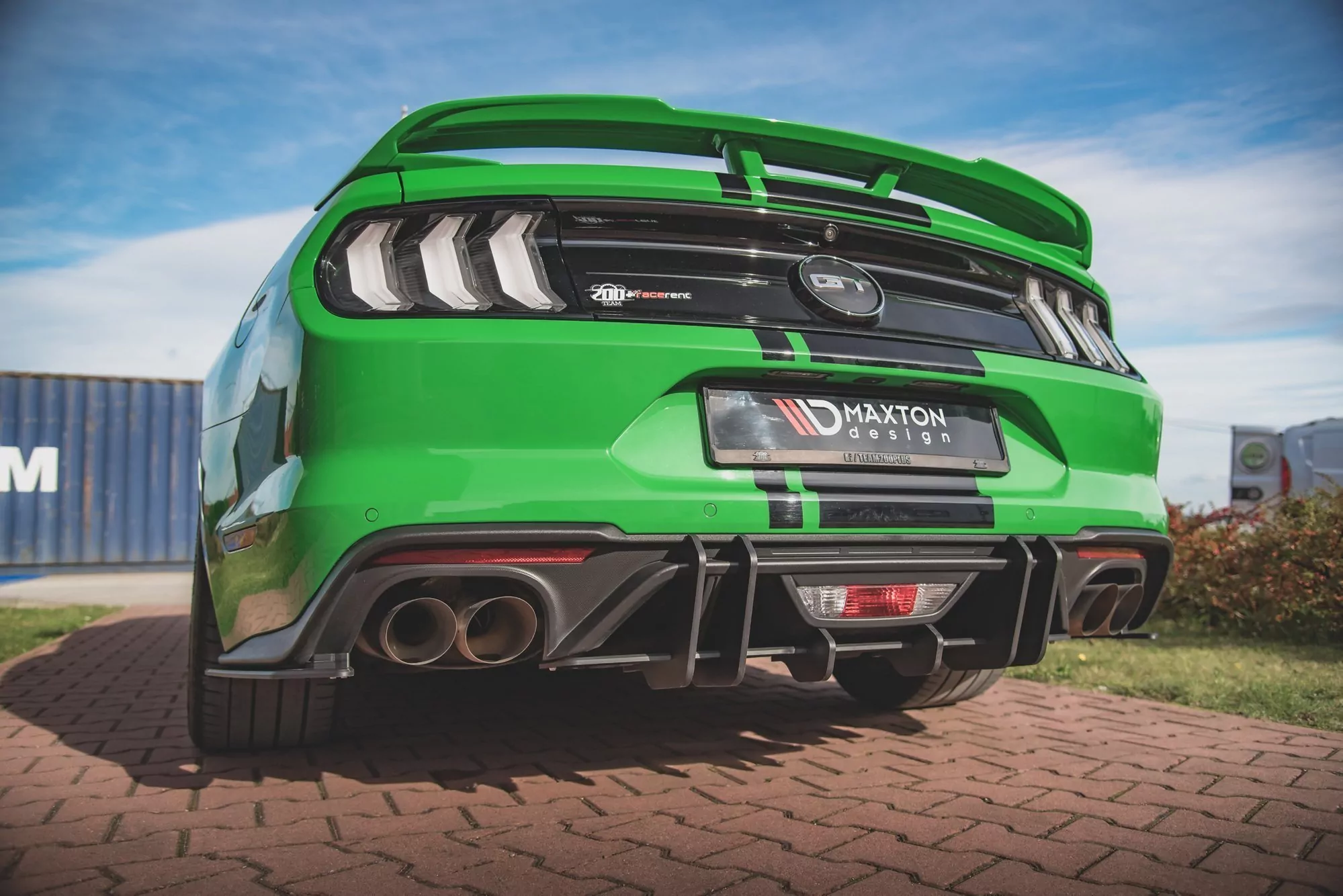Street Pro Heckschürze Für Ford Mustang GT Mk6 Facelift