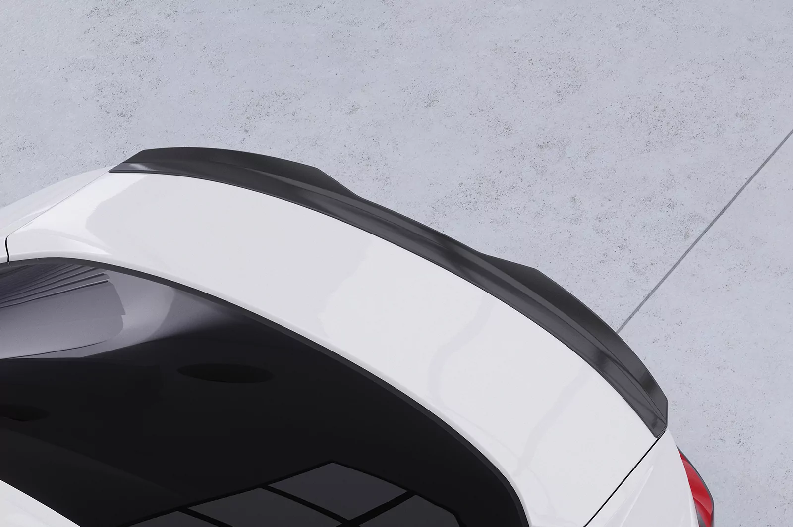 Heckflügel mit ABE für Audi A5 (F5) Sportback HF859 Schwarz Strukturiert