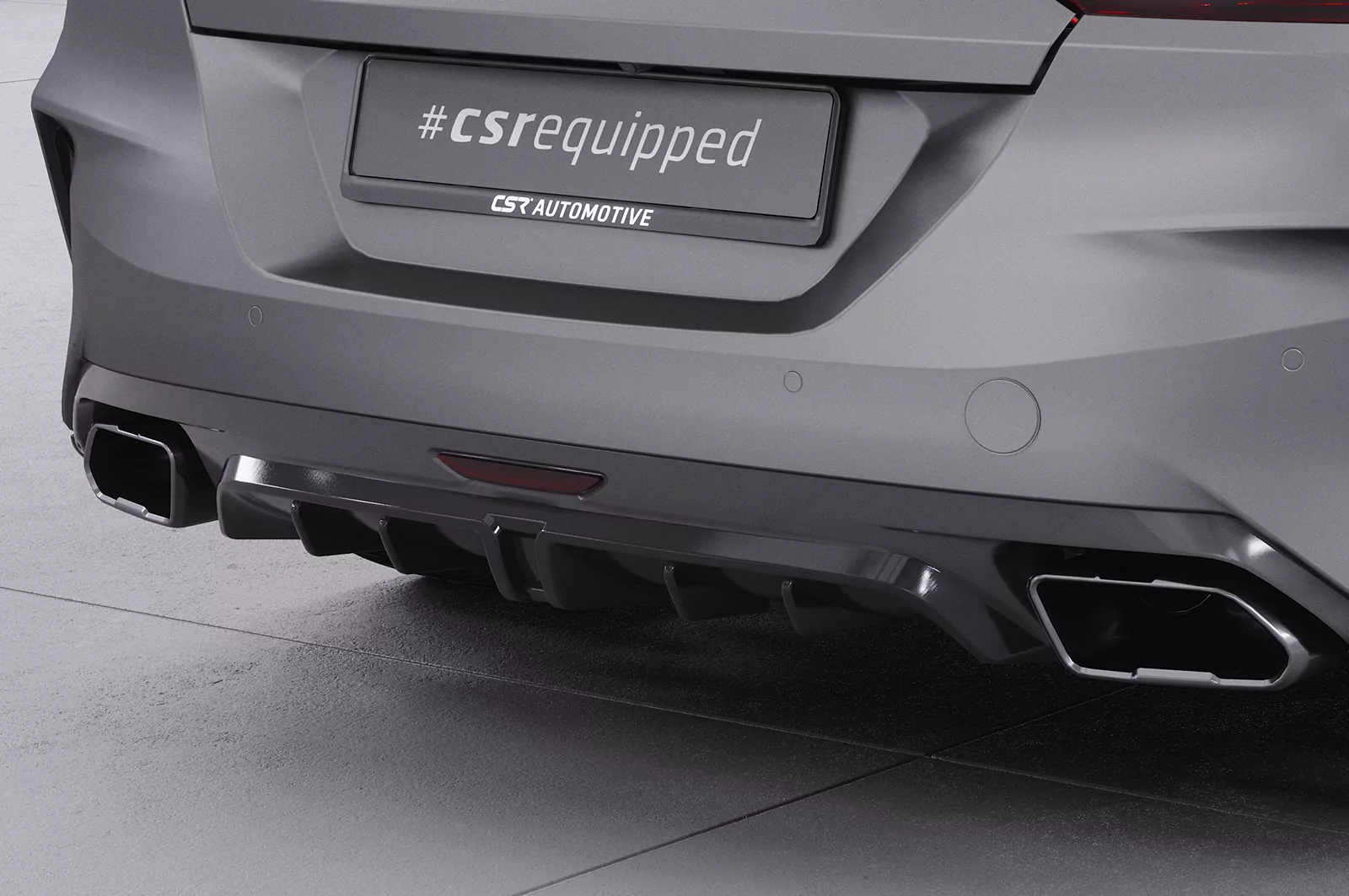 Heckansatz für BMW Z4 (G29) M40i HA285 Schwarz Strukturiert