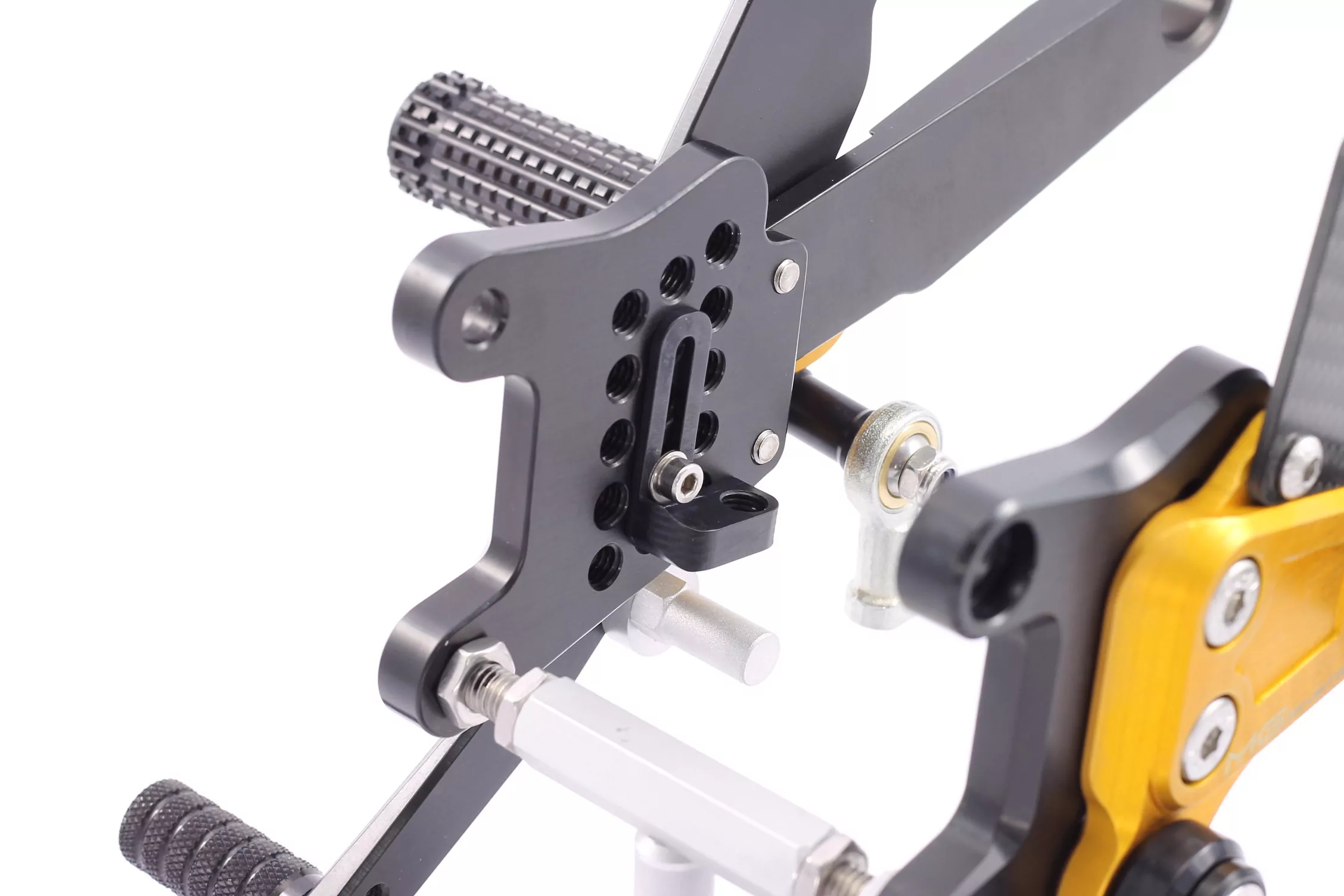 MG Biketec Sportfussrastenanlage / Rastenanlage / Fußrastenanlage mit ABE, gültig in D - A - CH für Aprilia RSV4 1000 ab 2009