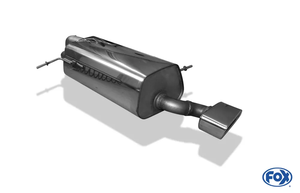 Ford Fiesta VII - Black/ Red Edition - 1,0l Eco Boost 1,4l  Endschalldämpfer - 145x65 Typ 59