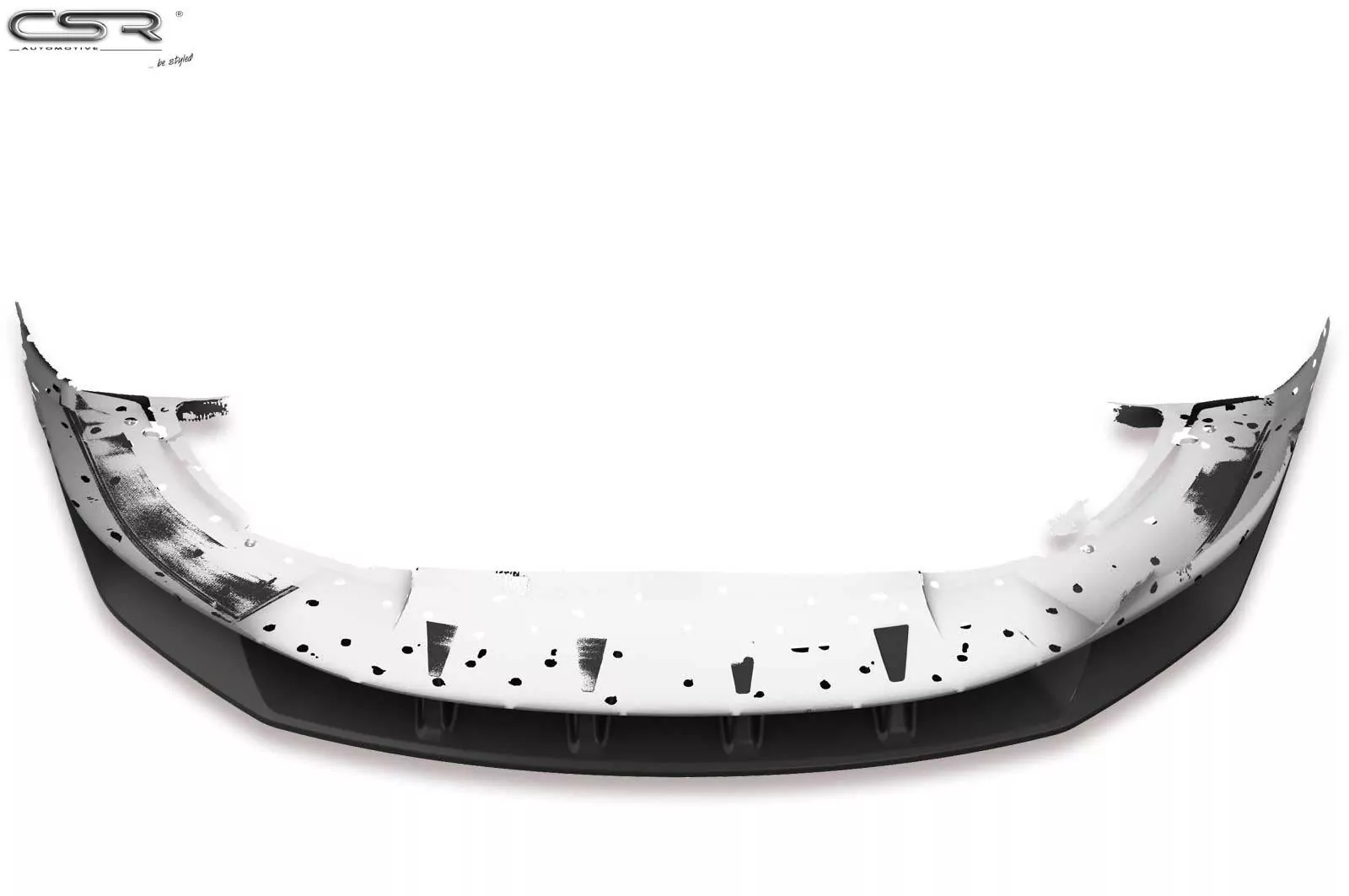 Cup-Spoilerlippe mit ABE für Skoda Superb II CSL420-M Carbon Look (matt)