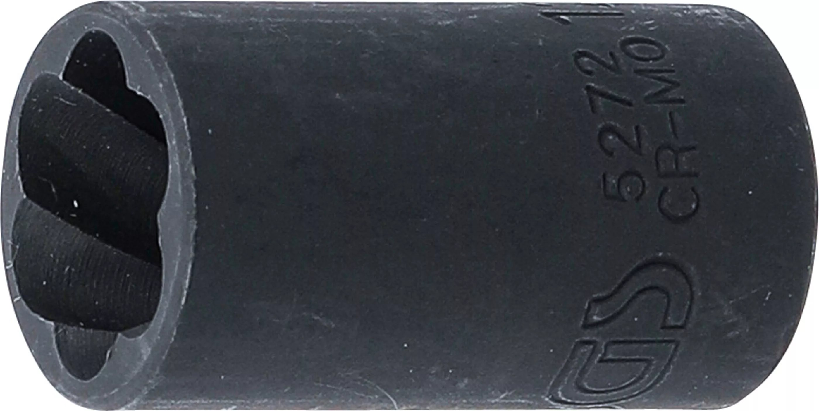 Spiral-Profil-Steckschlüssel-Einsatz / Schraubenausdreher | Antrieb Innenvierkant 10 mm (3/8") | SW 12 mm