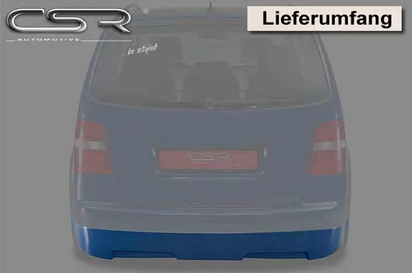 Heckansatz für VW Touran HA001