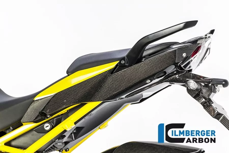 Ilmberger Carbon Seitendeckel am Sitz links Carbon