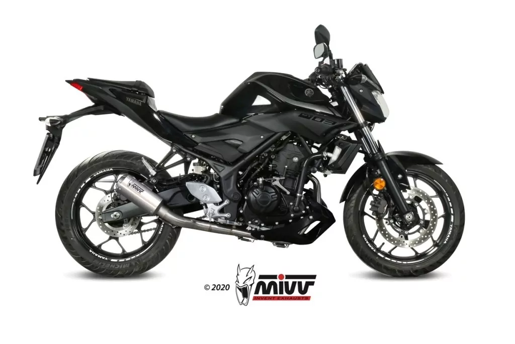MIVV Komplettanlage MK3 Edelstahl YAMAHA YZF R25 2015 >