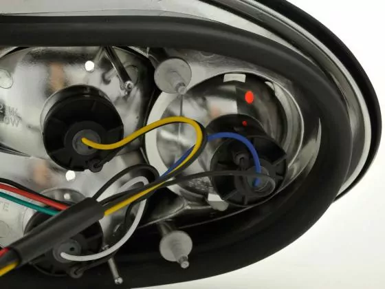 Rückleuchten Set Renault Megane 3-trg. Typ DABALAKAEA Bj. 99-02 schwarz