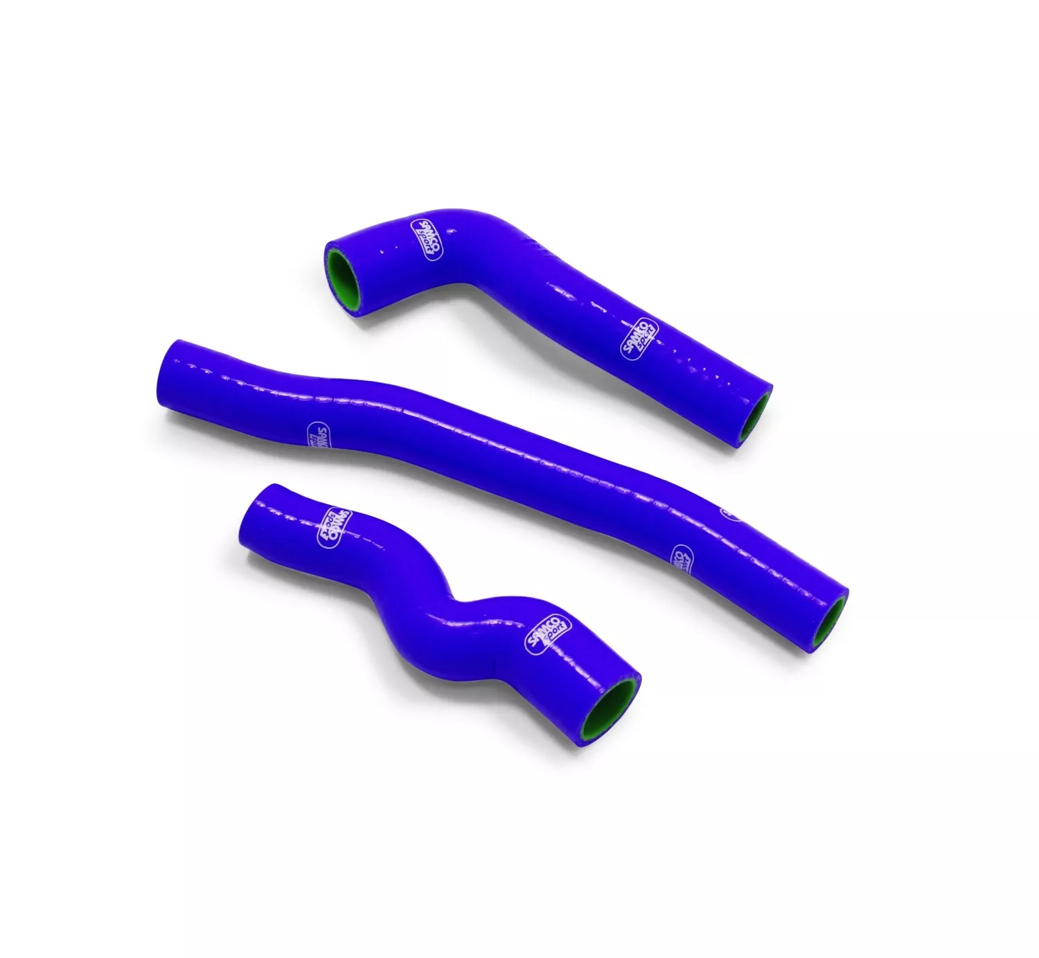 SAMCO SPORT Siliconschlauch Kit Thermostat Bypass blau für KTM 150 EXC TPi 150 XC-W TPi Husqvarna TE150i TPI Modelljahr 2020-2023