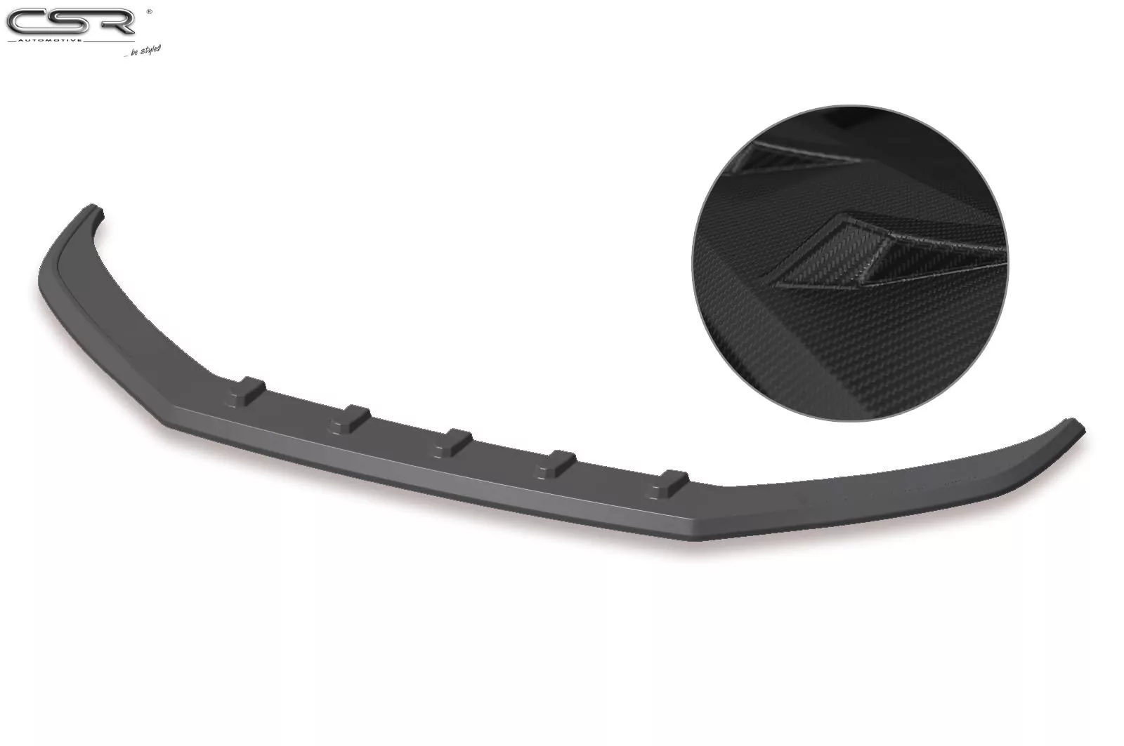 Cup-Spoilerlippe mit ABE für VW Arteon R-Line CSL348-M Carbon Look (matt)
