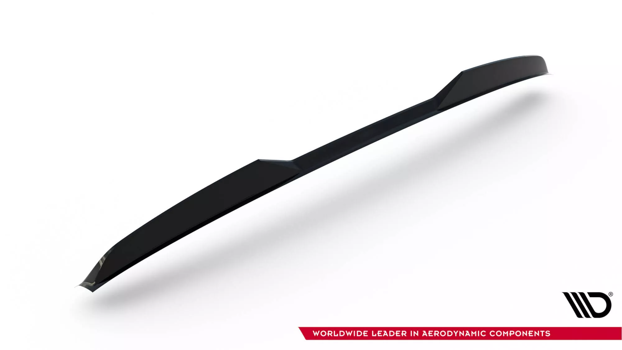 Spoiler CAP Für 3D BMW M550i / 5 M-Paket Limousine G30  Schwarz Hochglanz