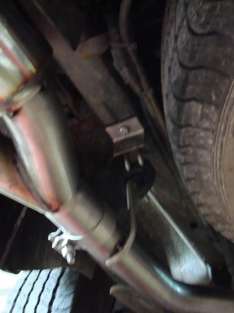 Dodge RAM 1500  Halbanlage ab Kat - 2x100 Typ 13 rechts/links