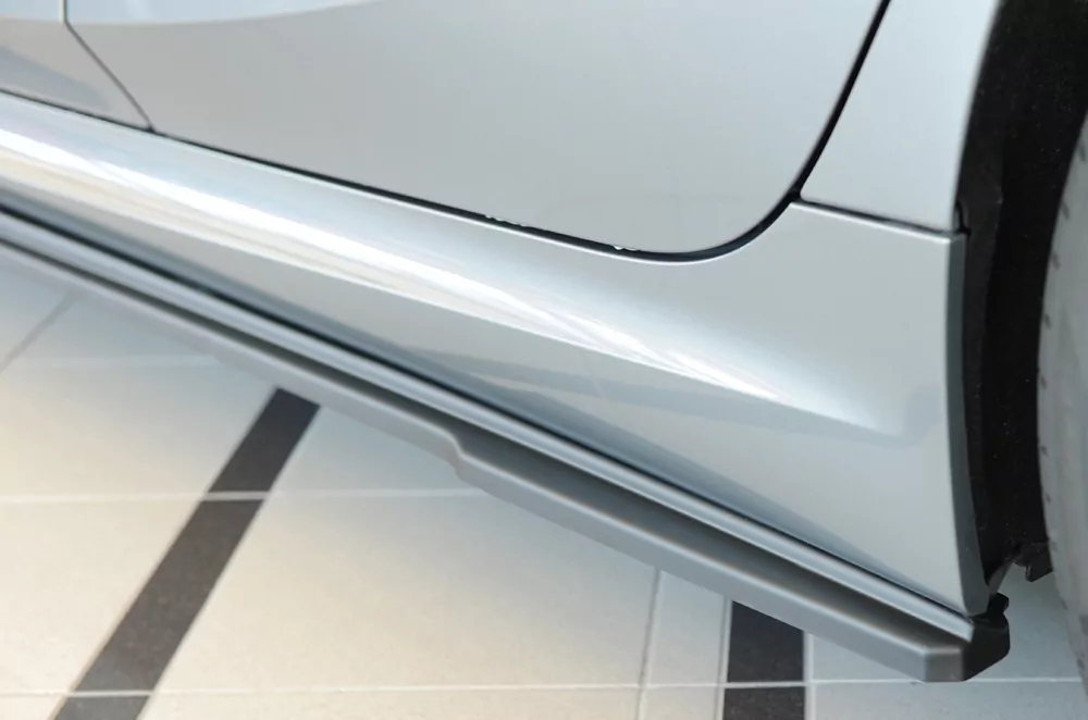 Rieger Seitenschweller links ansatz matt schwarz für BMW 3er G21  (G3K) Touring 07.22- (ab Facelift) LCI