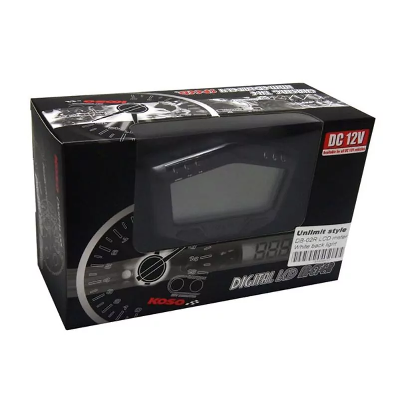 KOSO Digitales Multifunktions-Cockpit, DB-02R mit ABE