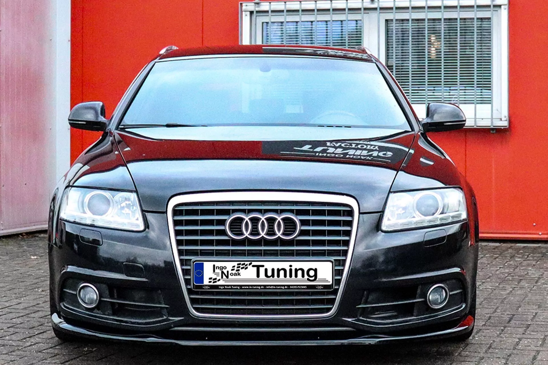 Spoilerschwert Cuplippe V2 aus ABS für Audi A6 4F S-Line Facelift