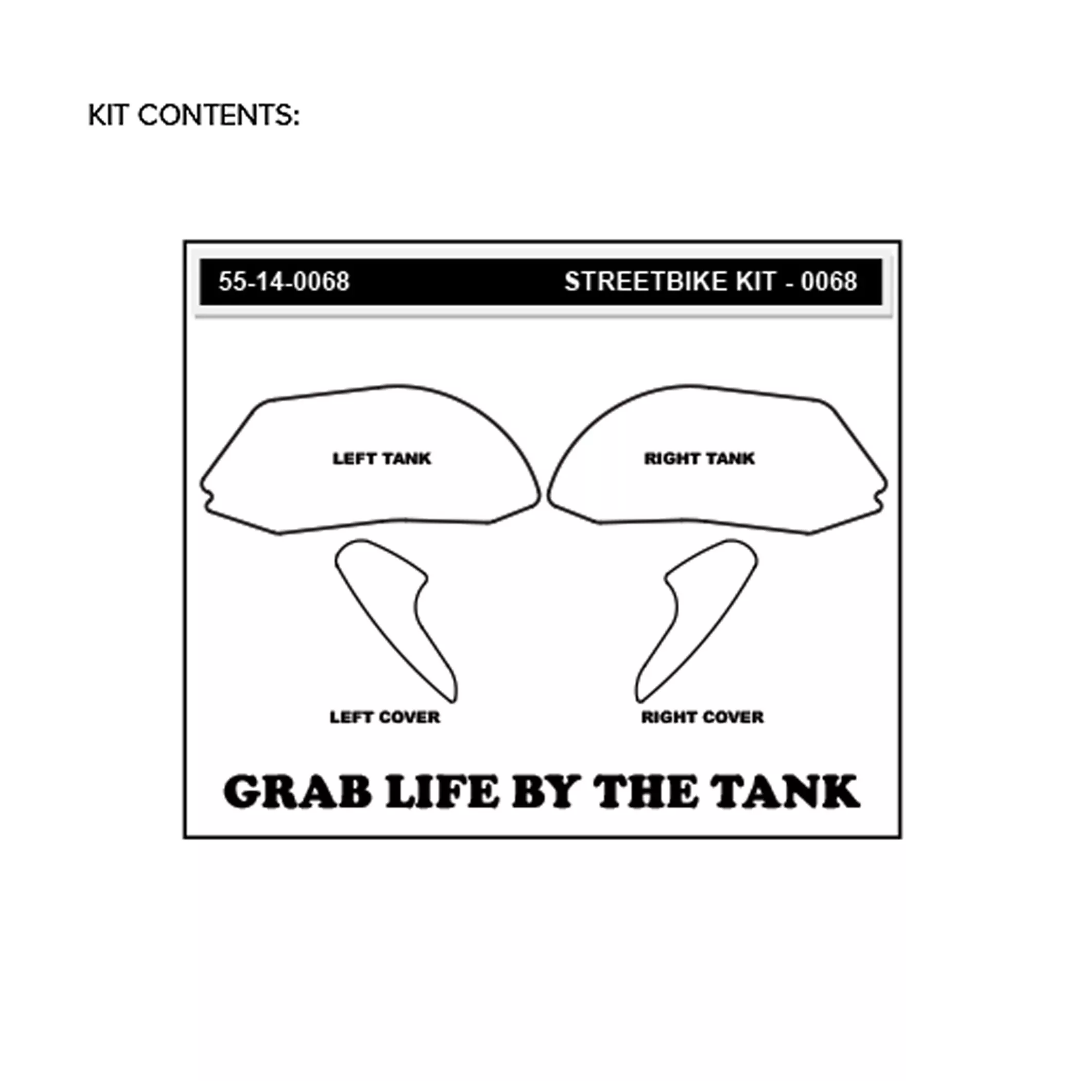 Stompgrip Traction Pad Icon für Ducati Panigale 1199  / S / R / Tricolore 12-14 Klar