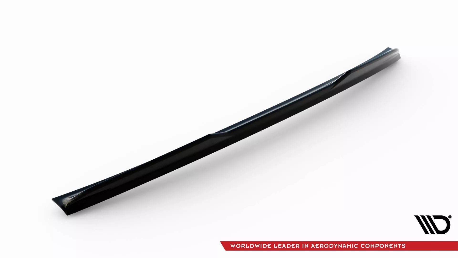 Spoiler CAP Für 3D Jaguar XE X760 Facelift Schwarz Hochglanz