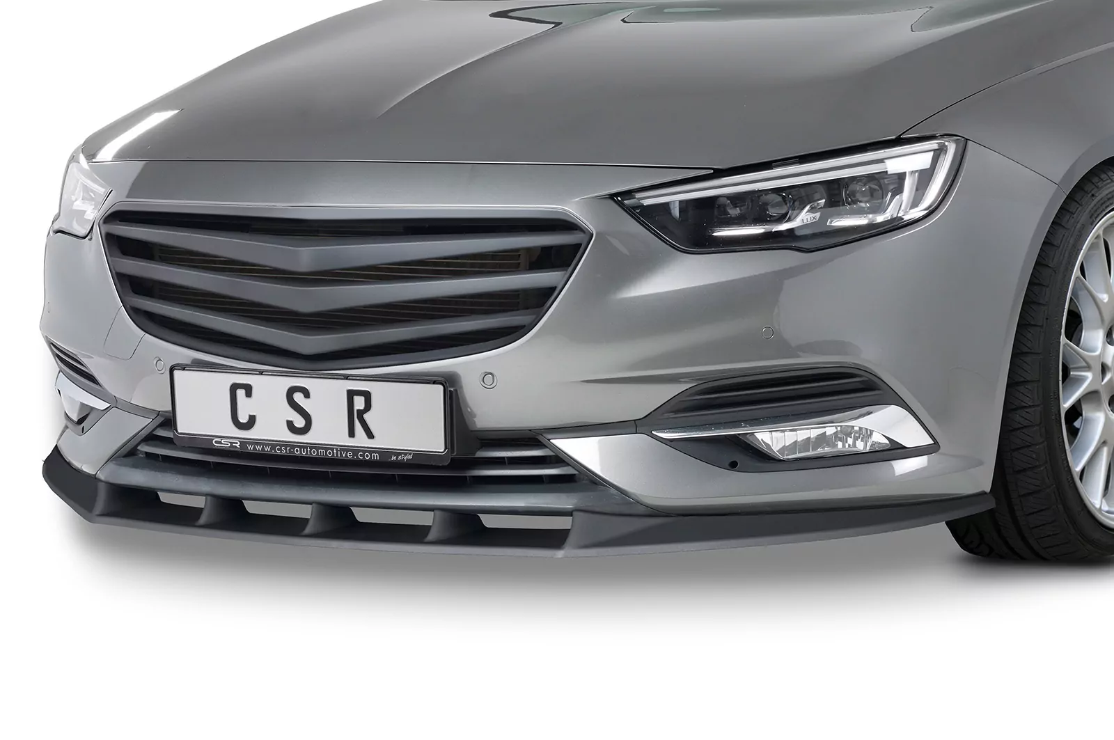Cup-Spoilerlippe mit ABE für Opel Insignia B CSL431 Strukturiert (schwarz matt)