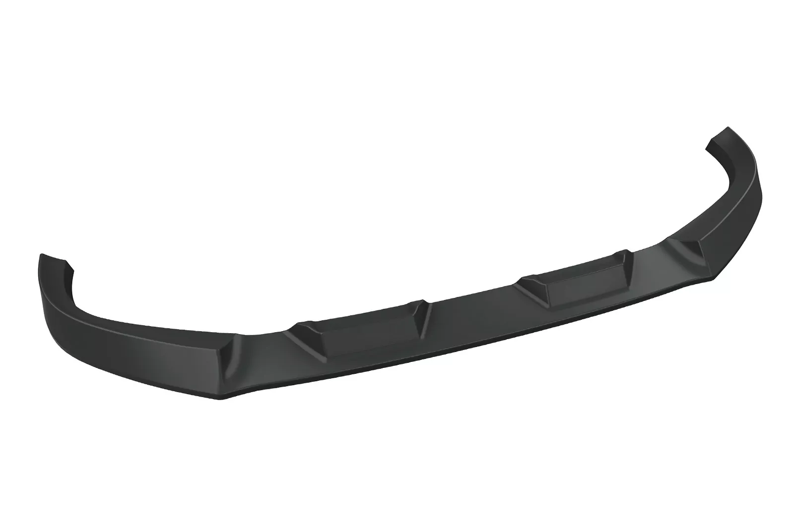 Cup-Spoilerlippe für Audi Q2 S-Line CSL457-M Carbon Look (matt)