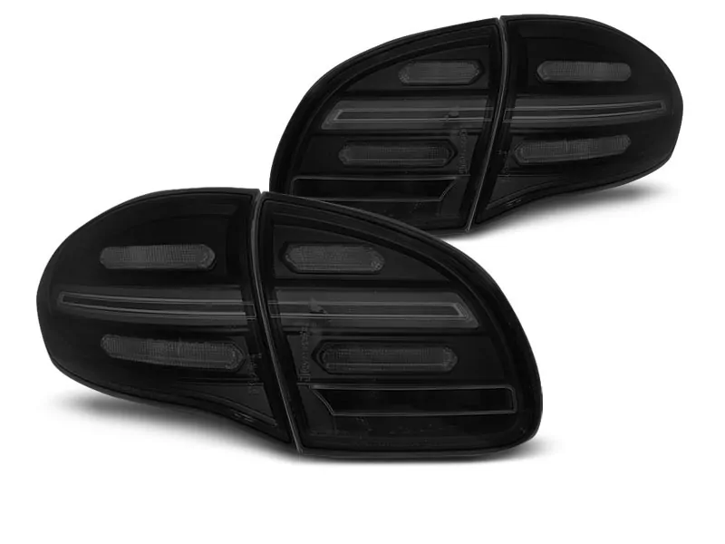 Led Bar Tail Lights Smoke Seq Fits Porsche Cayenne 10-15