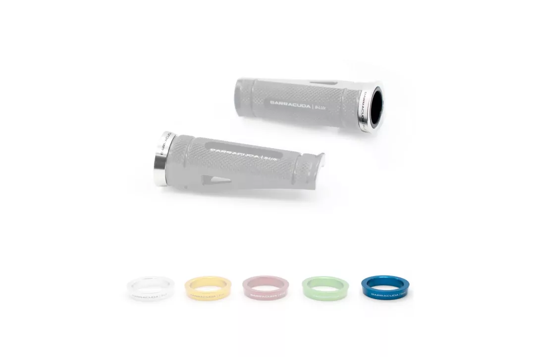 Barracuda blauer Einlegering für Footpeg Fußraste