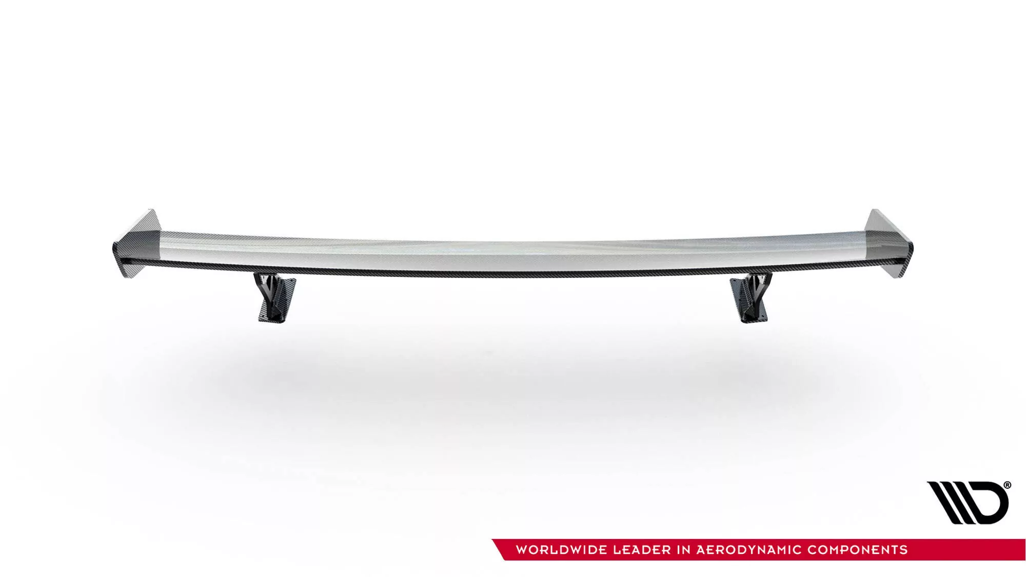 Carbon Spoiler With External Brackets Uprights  Audi A3 / A3 S-Line / S3 / RS3 Limousine 8V / 8V Facelift