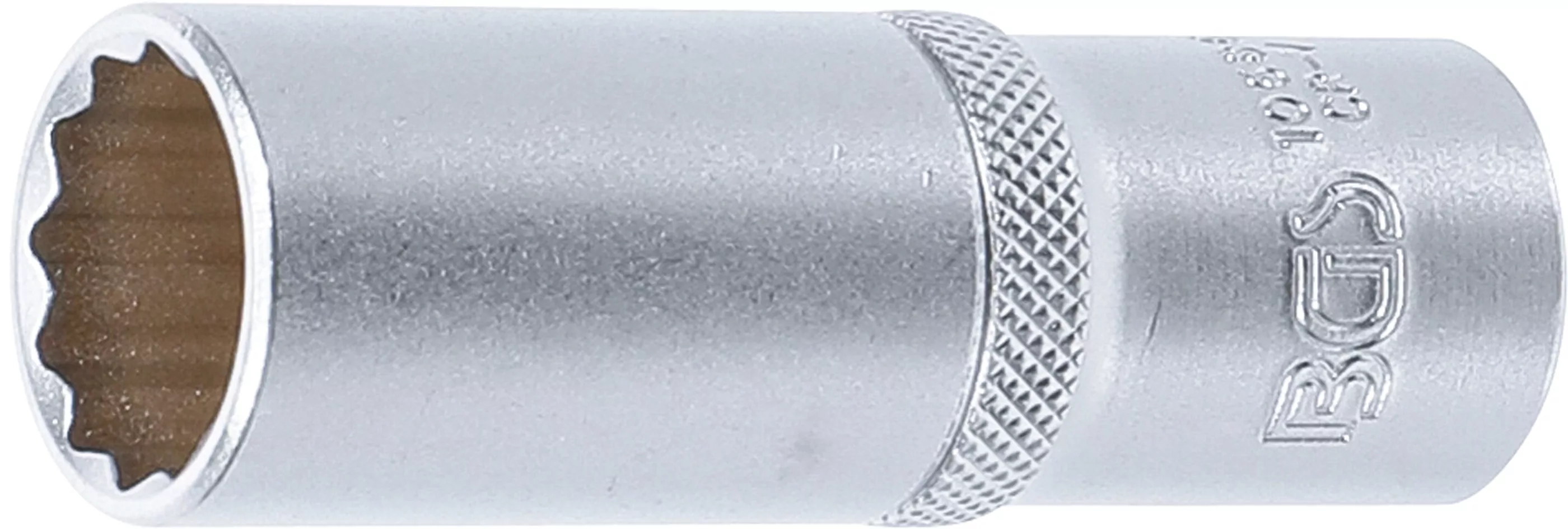 Steckschlüssel-Einsatz Zwölfkant, tief | Antrieb Innenvierkant 12,5 mm (1/2") | SW 19 mm