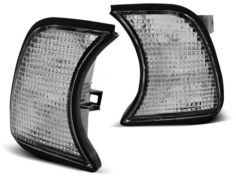 Front Direction White Fits Bmw E34 02.88-12.95