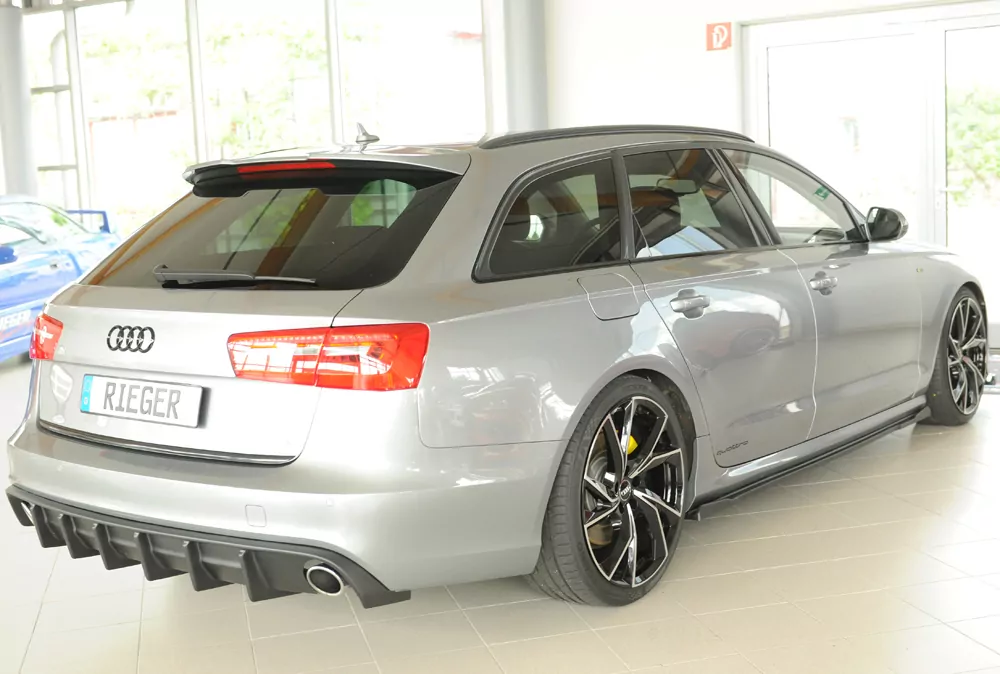 Rieger Heckeinsatz (für Fzg. mit AHK) für Audi A6 (4G/C7) Lim. 11.10-08.14 (bis Facelift)