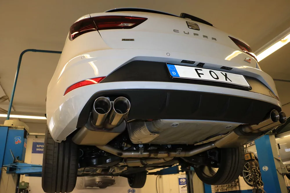Seat Leon 5F ST 4x4 - Cupra 300  Endschalldämpfer rechts/links - 2x80 Typ 25 rechts/links