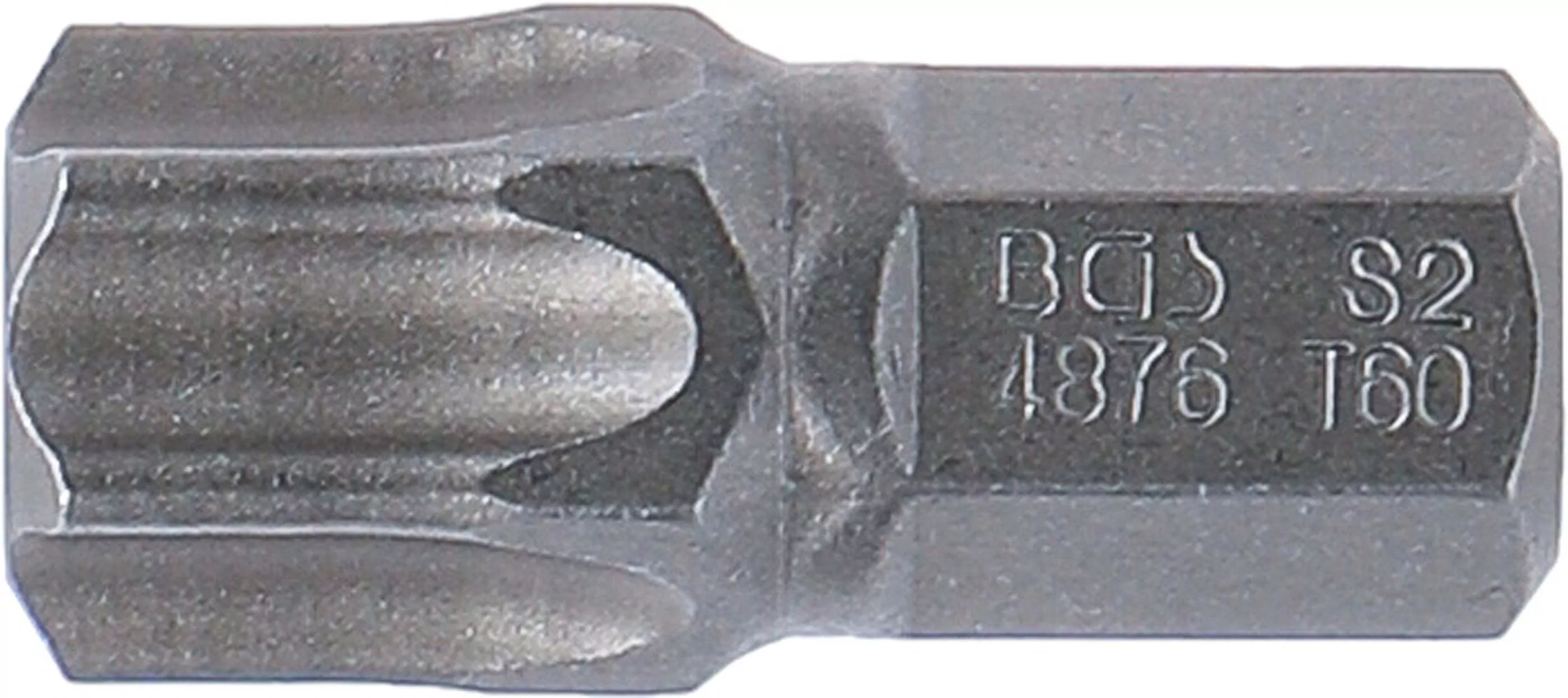 Bit | Länge 30 mm | Antrieb Außensechskant 10 mm (3/8") | T-Profil (für Torx) T60