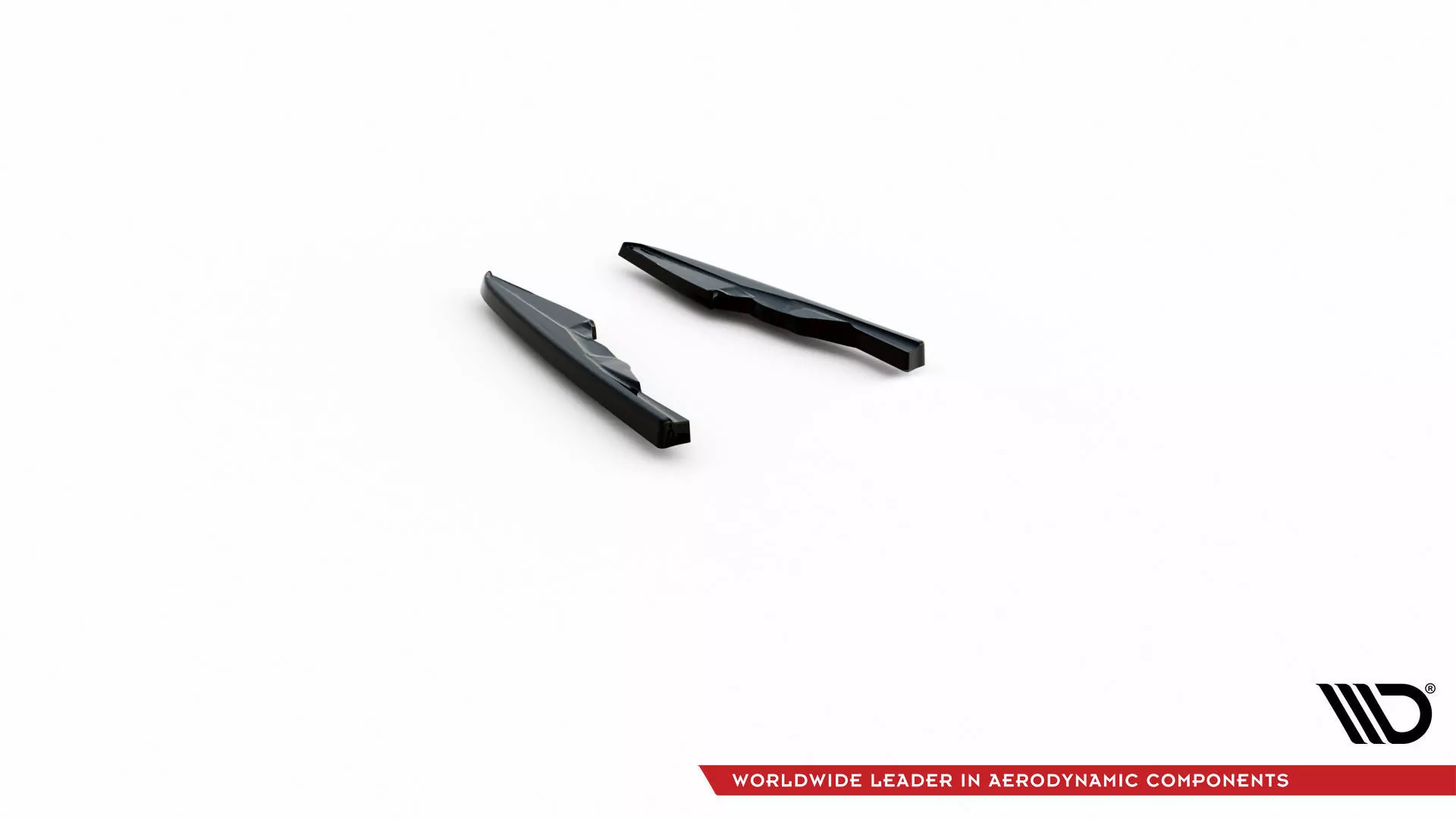 Heck Ansatz Flaps Diffusor V.2 Für Audi RSQ8 Mk1 Schwarz Hochglanz